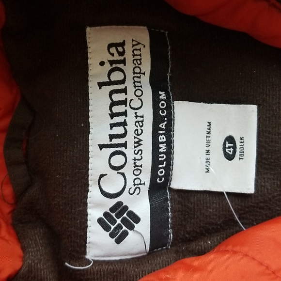 (4T) Columbia Youth Toddler Winter Coat Waterproof Fabric + Made Water Resistant - Picture 3 of 8